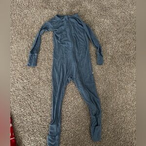 Little Sleepies Blue Footies One Piece